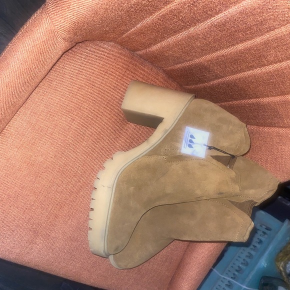 Dolce Vita Ankle Boots Chunky Heels Platform Booties​ - Picture 4 of 12